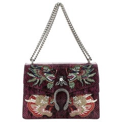 Gucci Dionysus Bag Embellished Python Medium