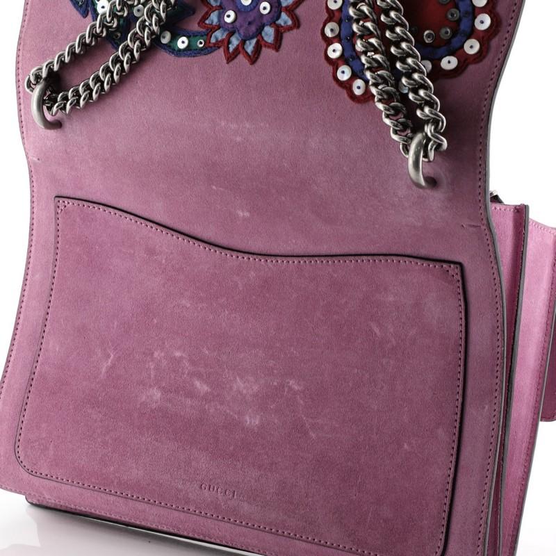 Gucci Dionysus Bag Embellished Suede Medium  2