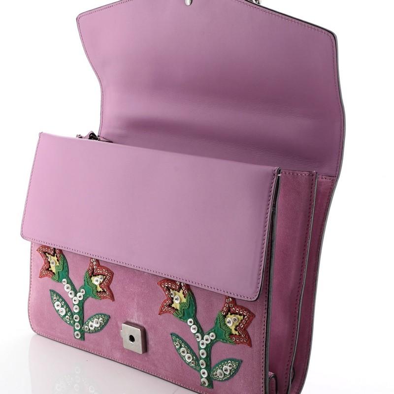 Gucci Dionysus Bag Embellished Suede Medium  3