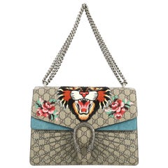 Gucci Dionysus Bag Embroidered GG Coated Canvas Medium