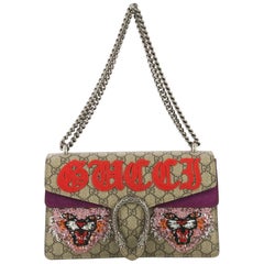 Gucci Dionysus Bag Embroidered GG Coated Canvas Small