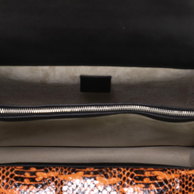 gucci dionysus bag patchwork python medium at 1stdibs... Gucci Dionysus Bag Embroidered GG Coated Canvas with Python Medium at ...