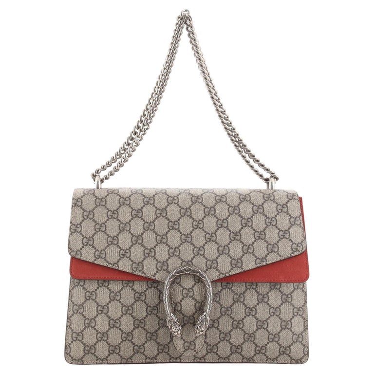 Gucci Dionysus Bag GG Coated Canvas Medium For Sale at 1stDibs
