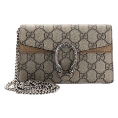 Gucci Dionysus Bag GG Coated Canvas Super Mini