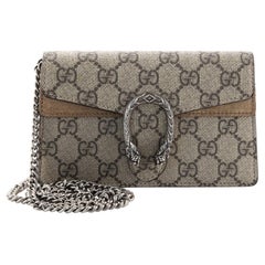 Gucci Dionysus Bag GG Coated Canvas Super Mini