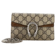 Gucci Dionysus Tasche GG aus beschichtetem Segeltuch Super Mini