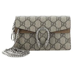Gucci Dionysus Bag GG Coated Canvas Super Mini