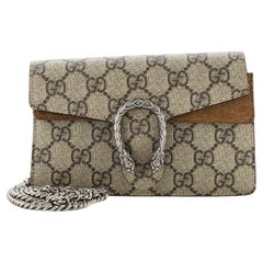 Gucci Dionysus Sac GG Super Mini en toile enduite