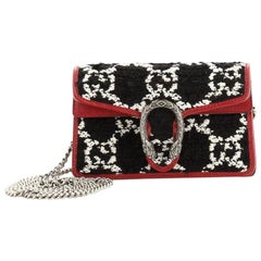 Gucci Dionysus Tasche GG Tweed Super Mini
