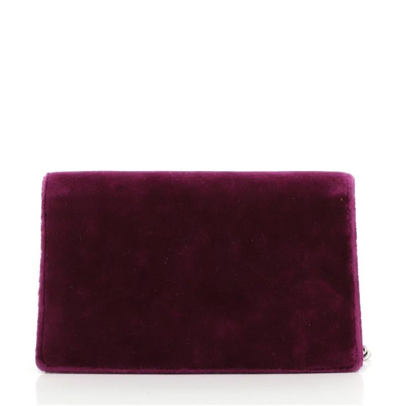 gucci dionysus velvet mini