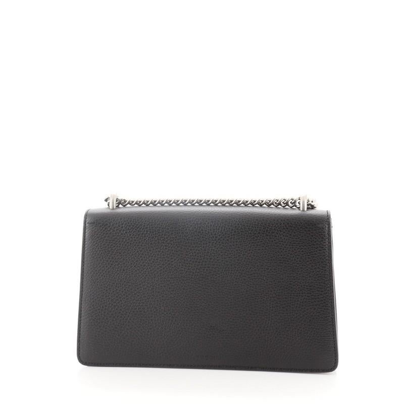 Black Gucci Dionysus Bag Leather Medium