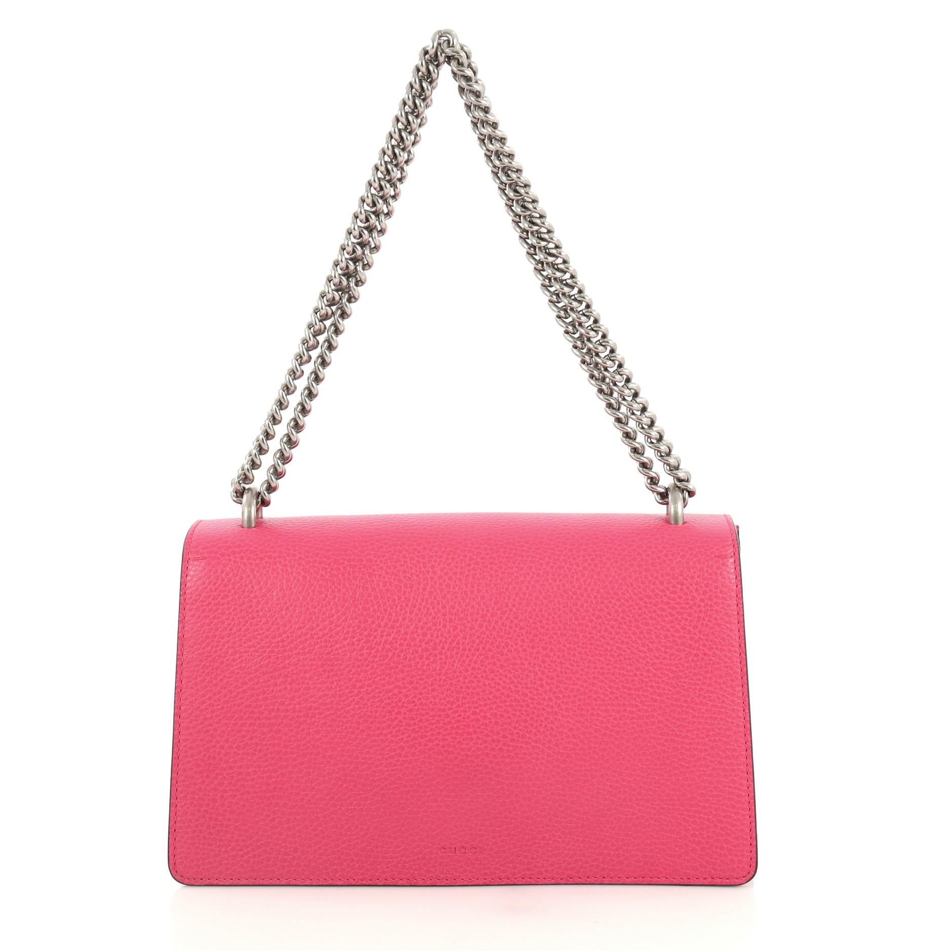 Pink  Gucci Dionysus Bag Leather Small