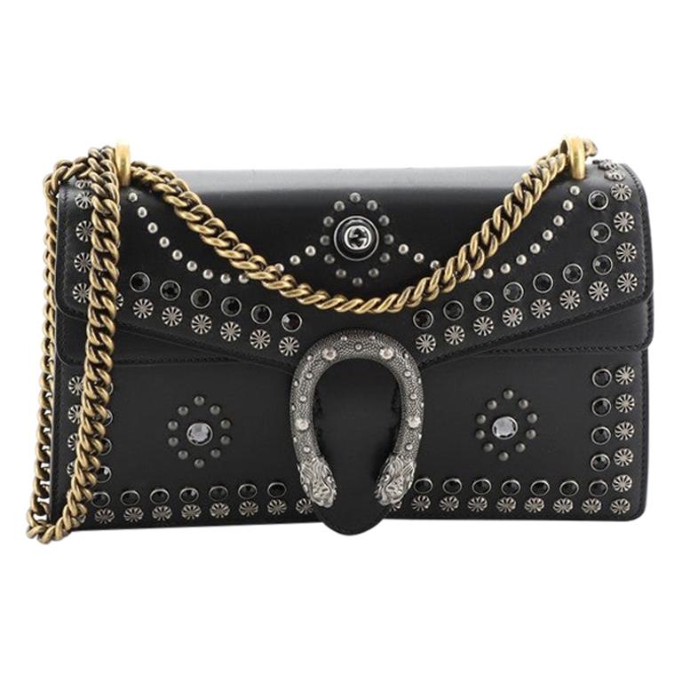 Gucci Dionysus Bag Studded Leather Small For Sale at 1stdibs