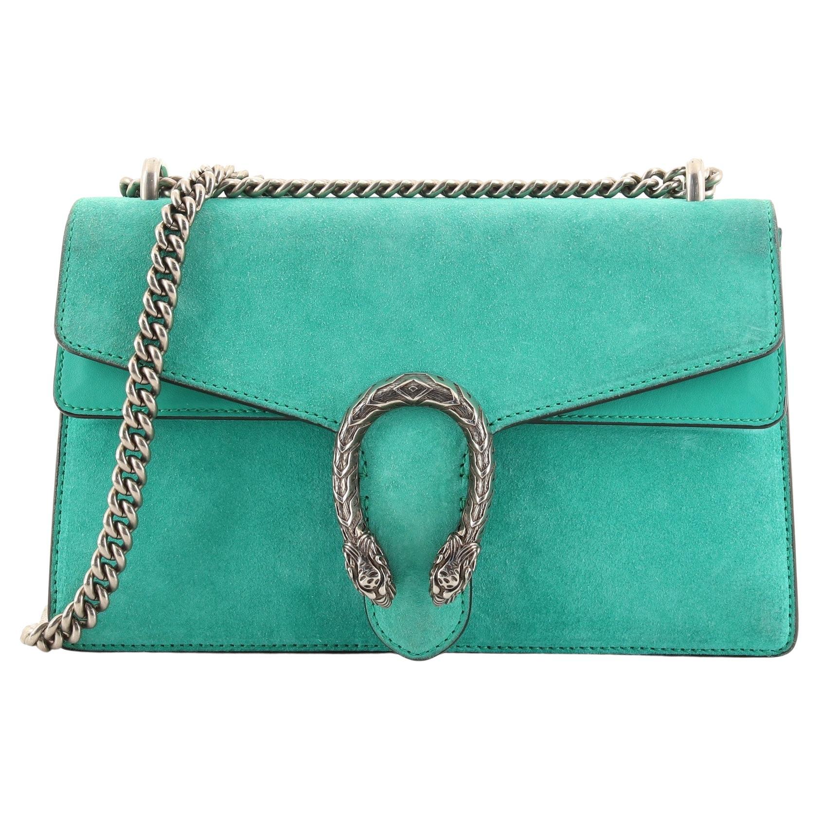 gucci dionysus suede mini