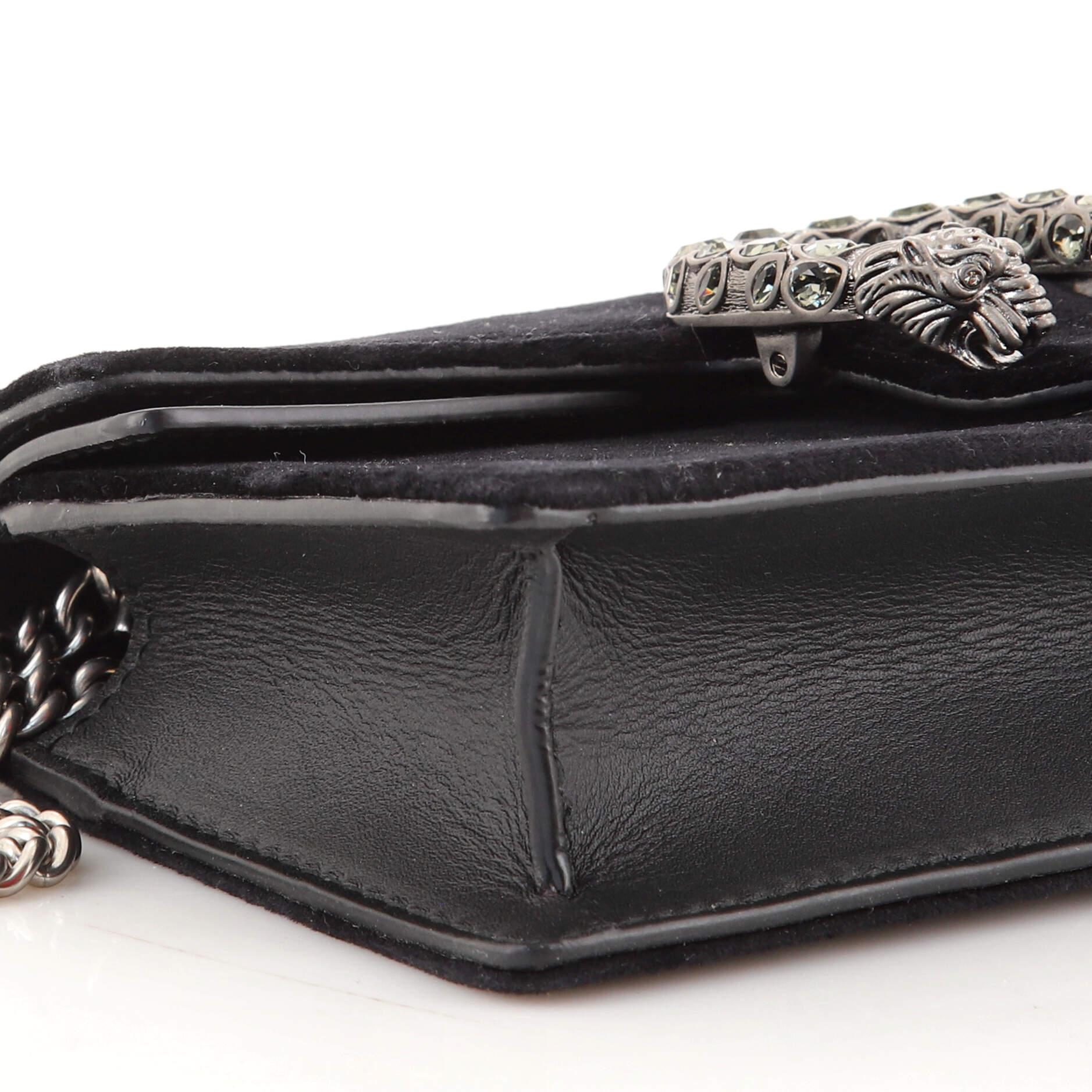 Gucci Dionysus Bag Velvet Super Mini 2