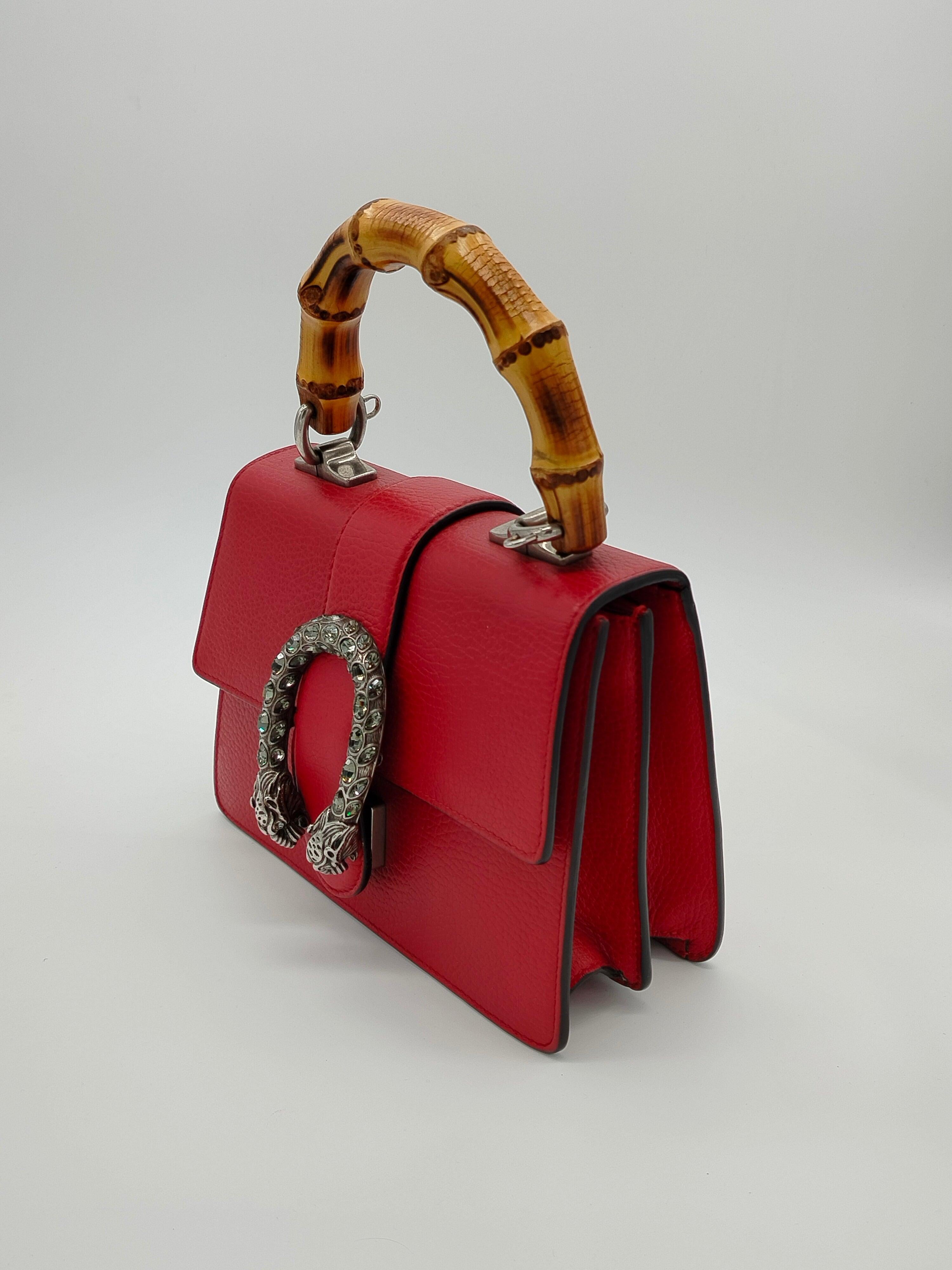 Borsa Gucci Dionysus Bamboo con manico superiore - Anni '10 In condizioni buone in vendita a Milano, IT