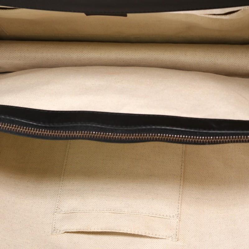 Black Gucci Dionysus Bamboo Top Handle Bag Colorblock Leather Large 