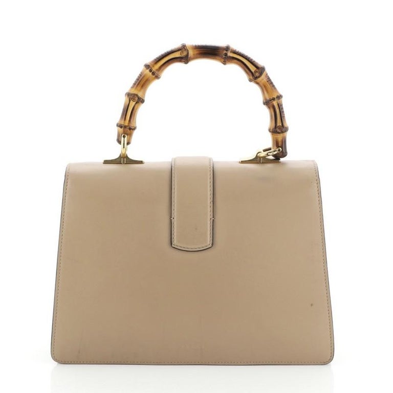 Gucci Dionysus Bamboo Top Handle Bag Colorblock Leather Medium at 1stDibs