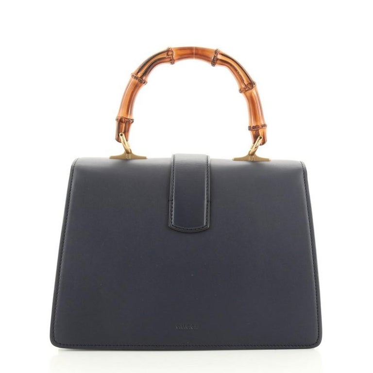 Gucci Dionysus Bamboo Top Handle Bag Colorblock Leather Medium at 1stDibs