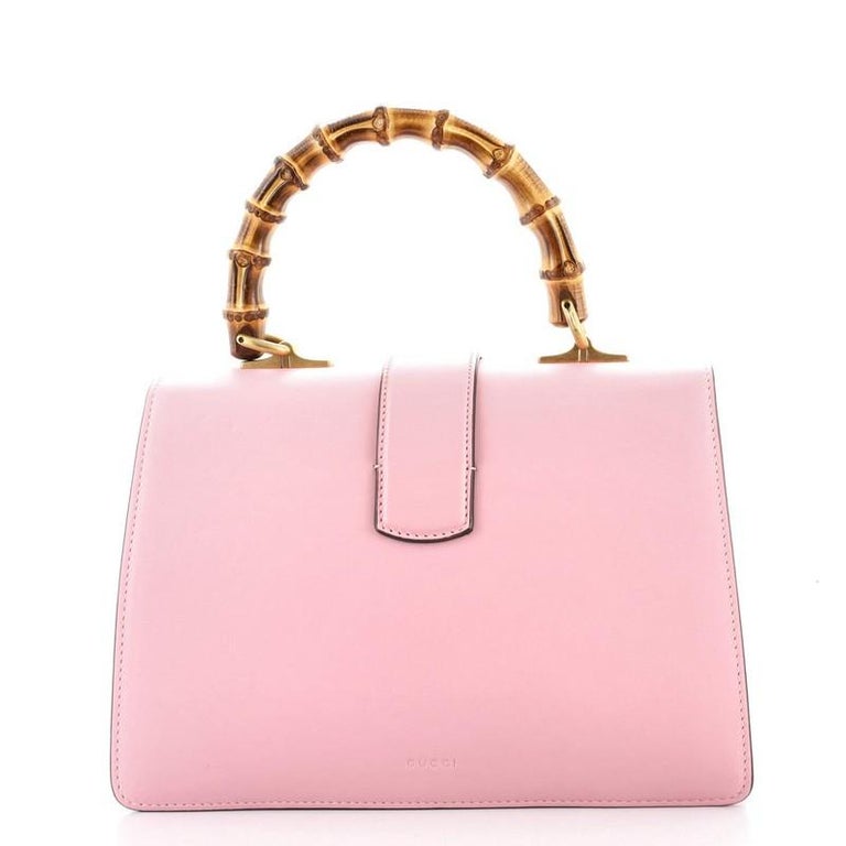 Gucci Dionysus Bamboo Top Handle Bag Colorblock Leather Medium at 1stDibs