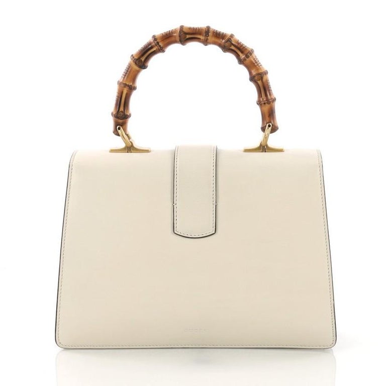 Gucci Dionysus Bamboo Top Handle Bag Colorblock Leather Medium at 1stDibs