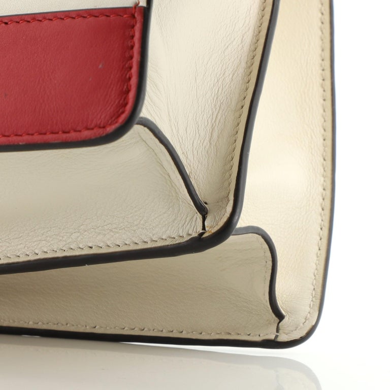 Gucci Dionysus Bamboo Top Handle Bag Colorblock Leather Medium at 1stDibs