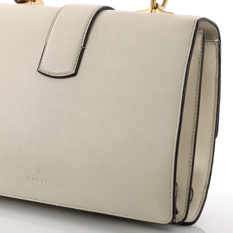 Gucci Dionysus Bamboo Top Handle Bag Colorblock Leather Medium In Good Condition In NY, NY