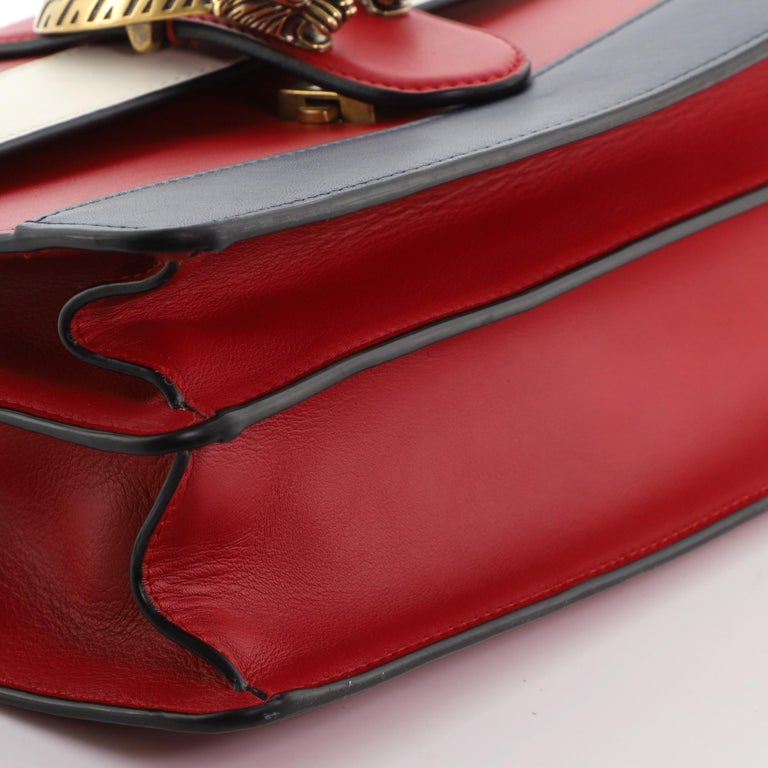 Gucci Dionysus Bamboo Top Handle Bag Colorblock Leather Medium at 1stDibs