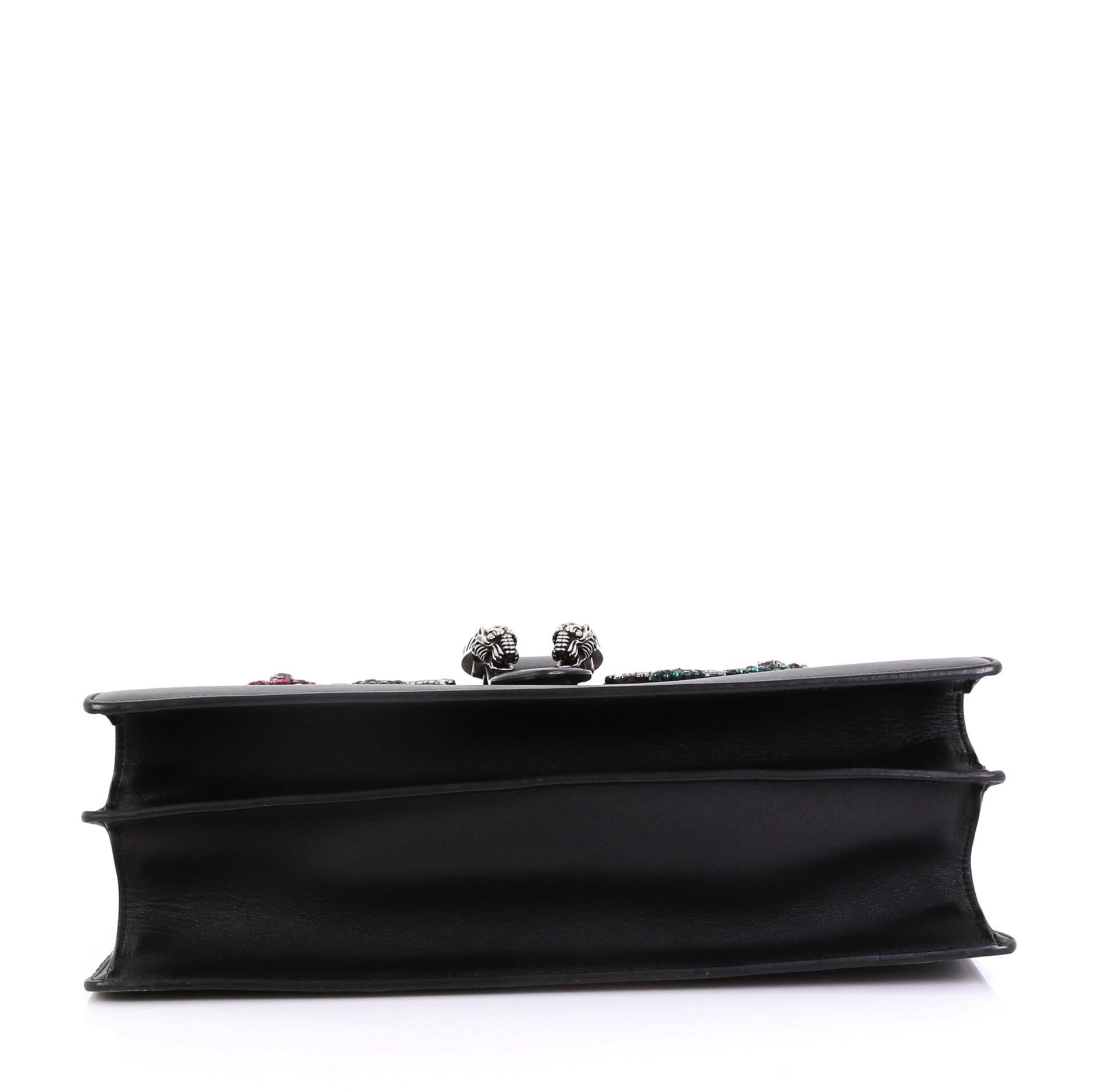Women's or Men's Gucci Dionysus Bamboo Top Handle Bag Embellished Leather Large