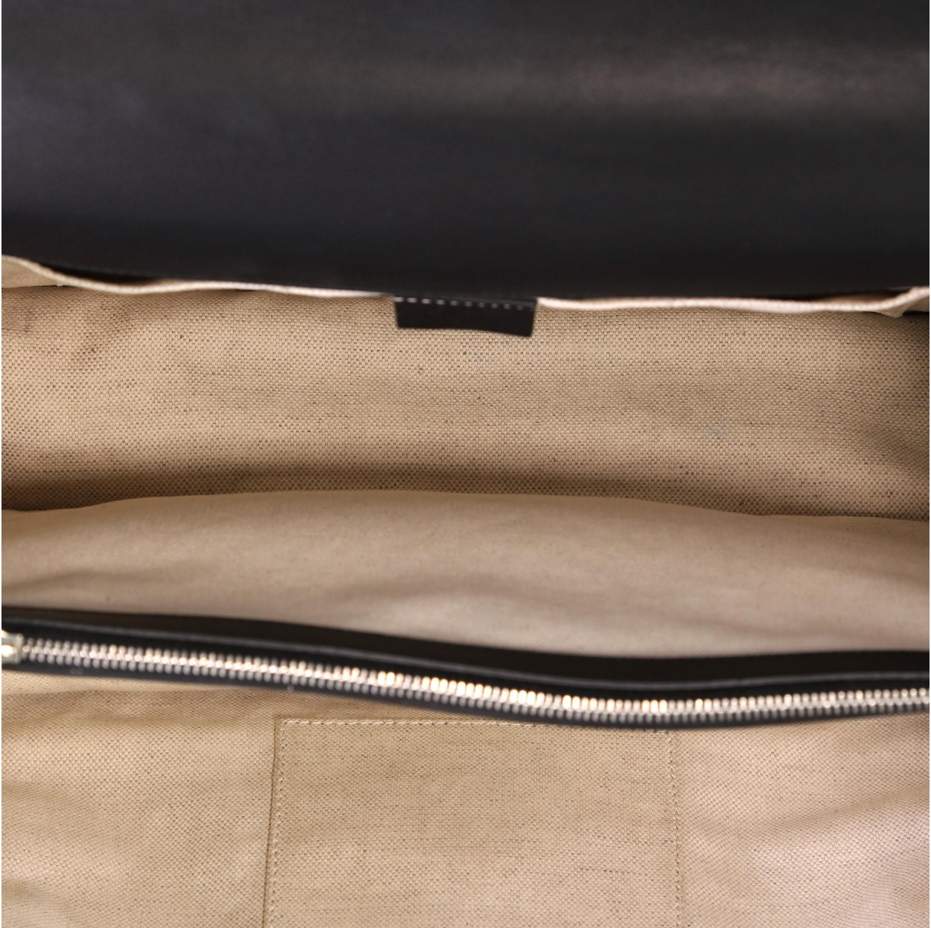 Gucci Dionysus Bamboo Top Handle Bag Embellished Leather Large 1