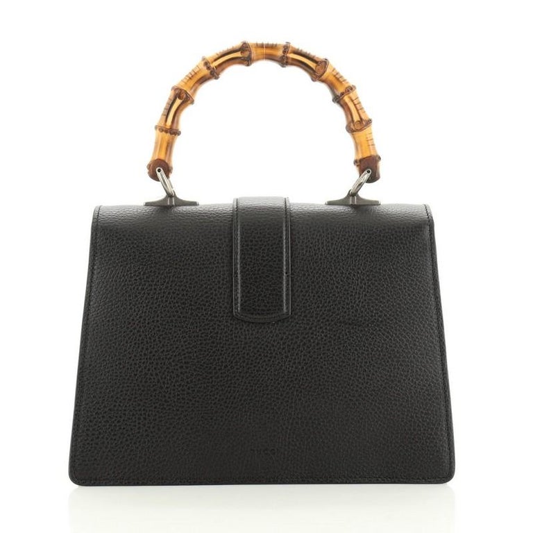 Gucci Dionysus Bamboo Top Handle Bag Leather Medium at 1stDibs