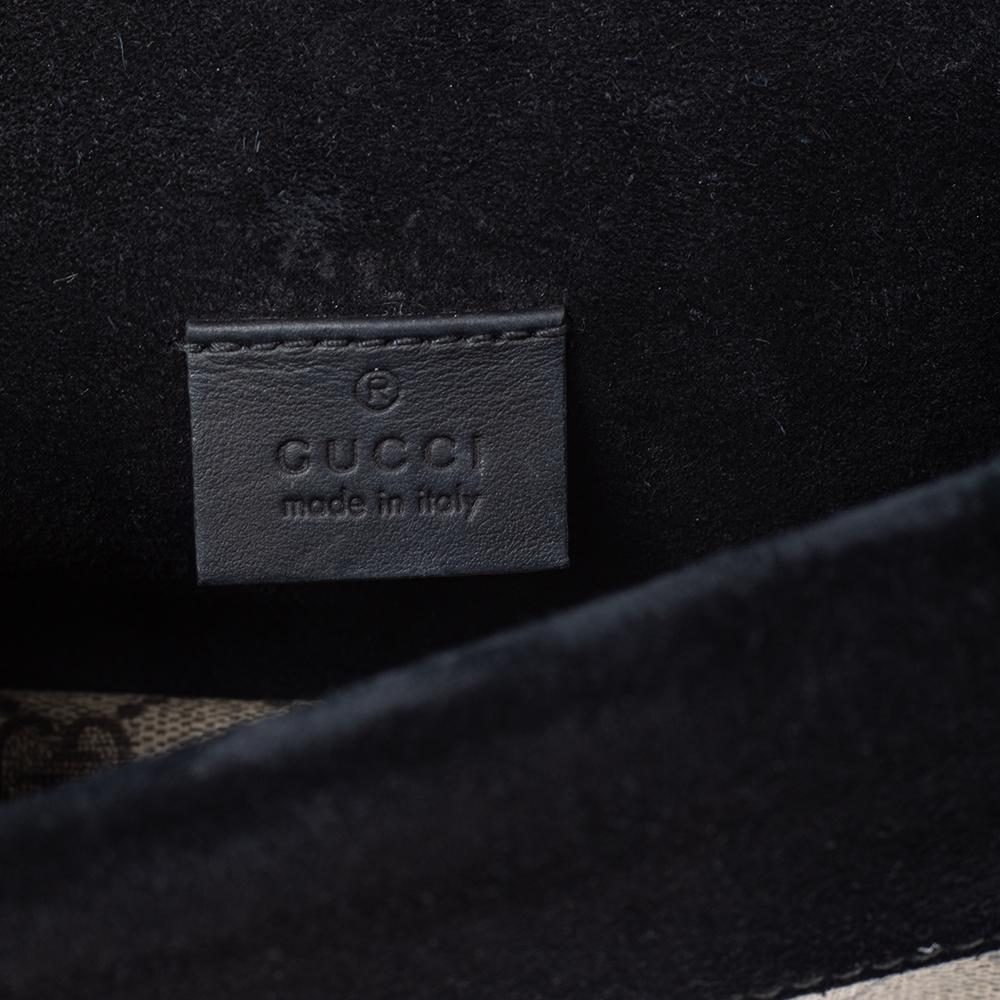 Gucci Dionysus Beige GG Supreme Canvas and Suede Small Dionysus Shoulder Bag 7