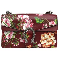 Gucci Dionysus Blooms Kirschbaumholz Leder-Umhängetasche