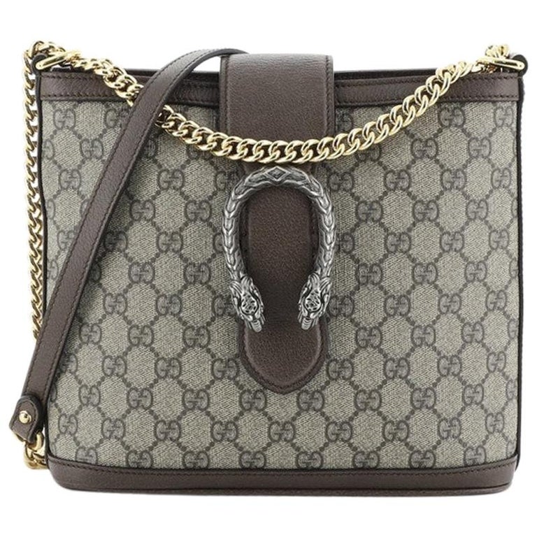 Gucci Dionysus Bucket Bag GG Coated Canvas Medium at 1stDibs | gucci bucket  bag medium