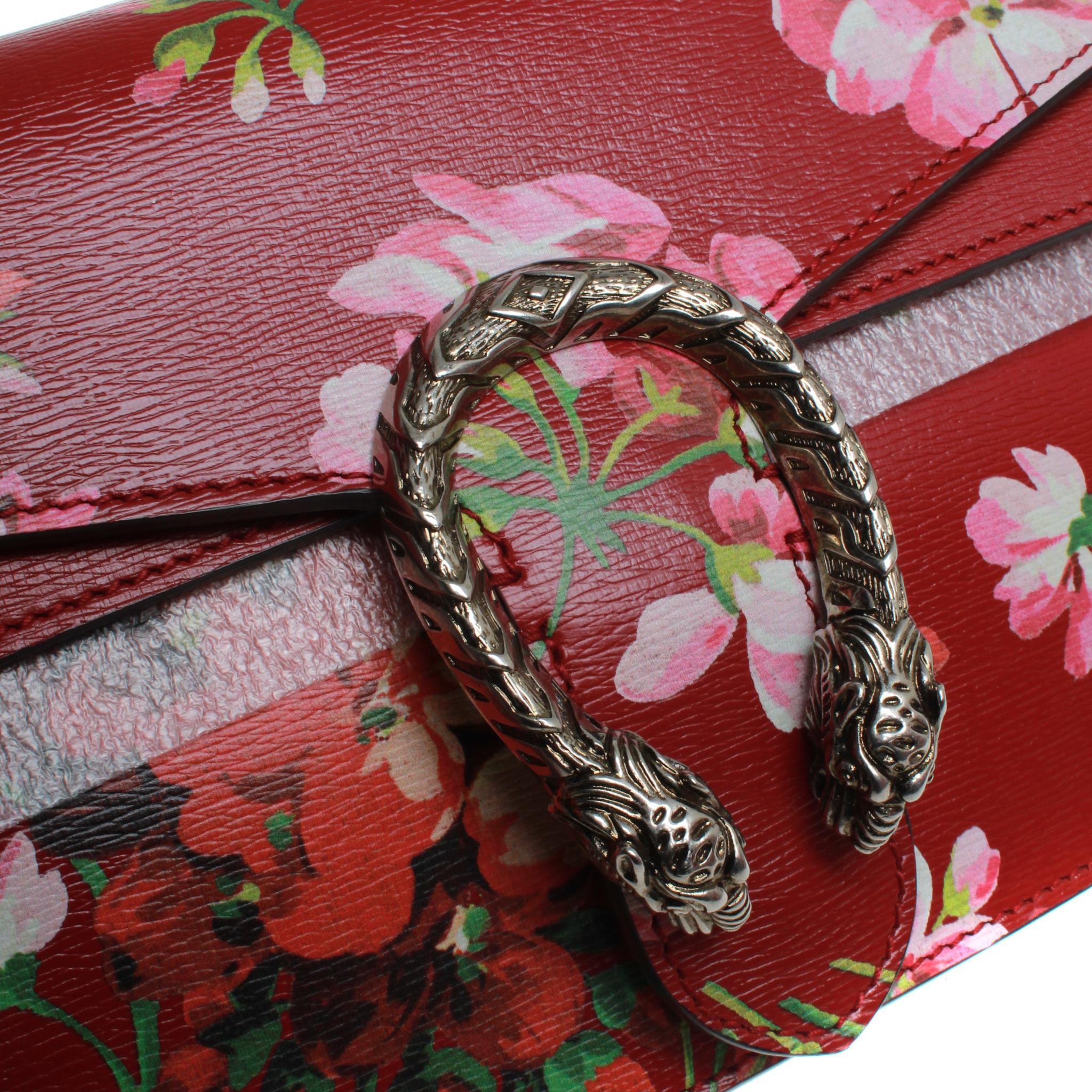 	Gucci Dionysus cerise blooms shoulder bag In Good Condition For Sale In Melbourne, Victoria