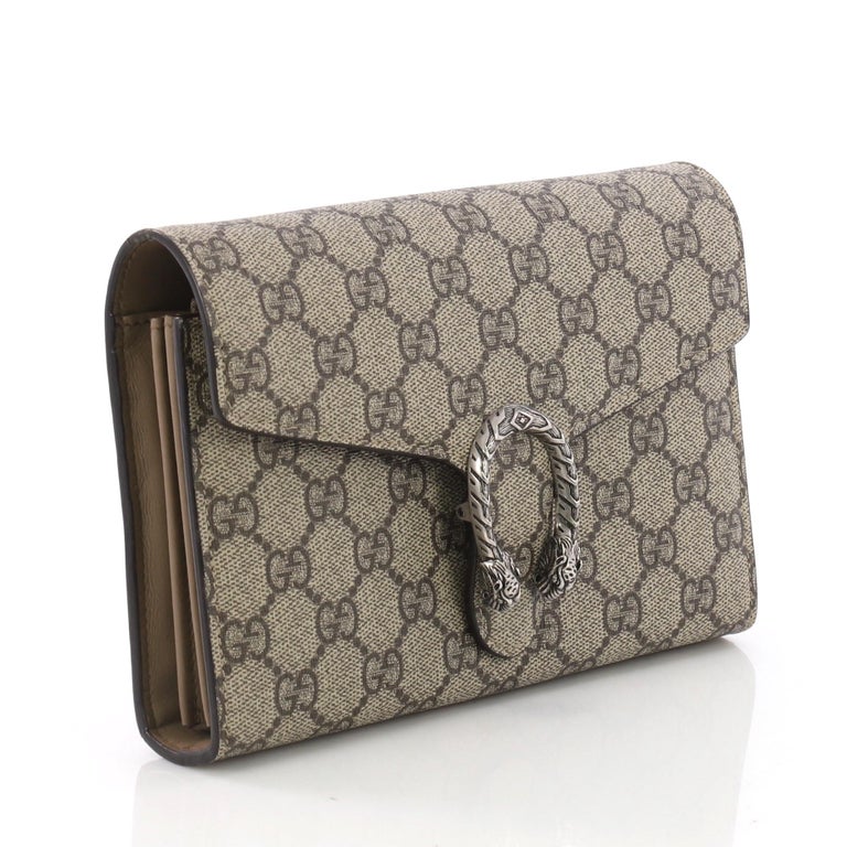 Gucci Green Dionysus Chain Wallet Bag | semashow.com