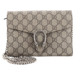 Gucci Dionysus Kette Brieftasche GG aus beschichtetem Segeltuch
