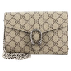 Gucci Dionysus Chain Wallet GG Coated Canvas Small Gucci Dionysus Chain Wallet GG Coated Canvas Small
