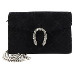 Gucci Dionysus Chain Wallet GG Velvet Small