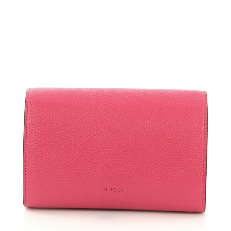 Gucci Dionysus Chain Wallet Leather with Embellished Detail Small at 1stdibs