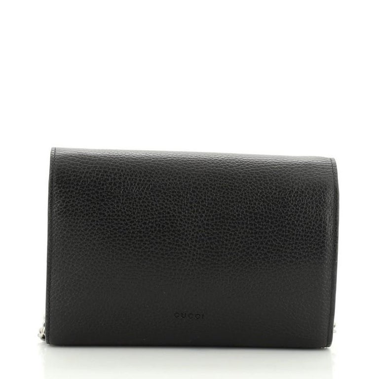 Gucci Dionysus Chain Wallet Leather with Embellished Detail Small at 1stDibs