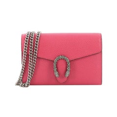 Gucci Dionysus Chain Wallet Leather with Embellished Detail Small