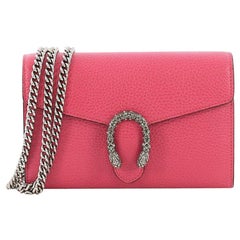 Gucci Dionysus Chain Wallet Leather with Embellished Detail Small