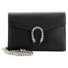 Gucci Dionysus Chain Wallet Leather with Embellished Detail Small Gucci Dionysus Chain Wallet Leather with Embellished Detail Small