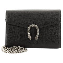 Gucci Dionysus Chain Wallet Leather with Embellished Detail Small