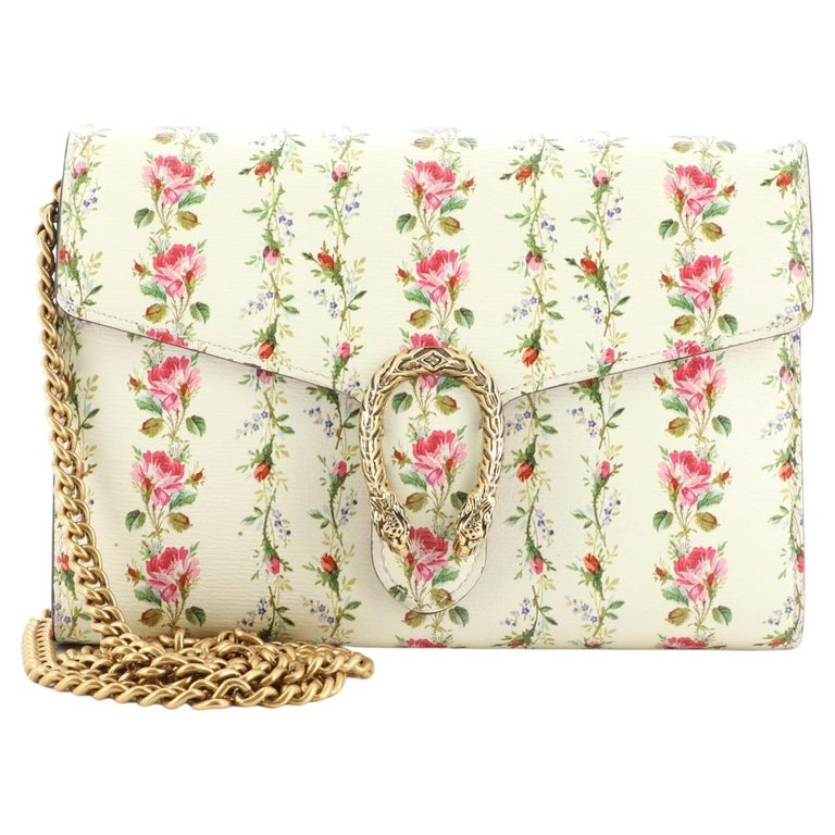 Gucci Dionysus Chain Wallet Printed Leather Small at 1stDibs
