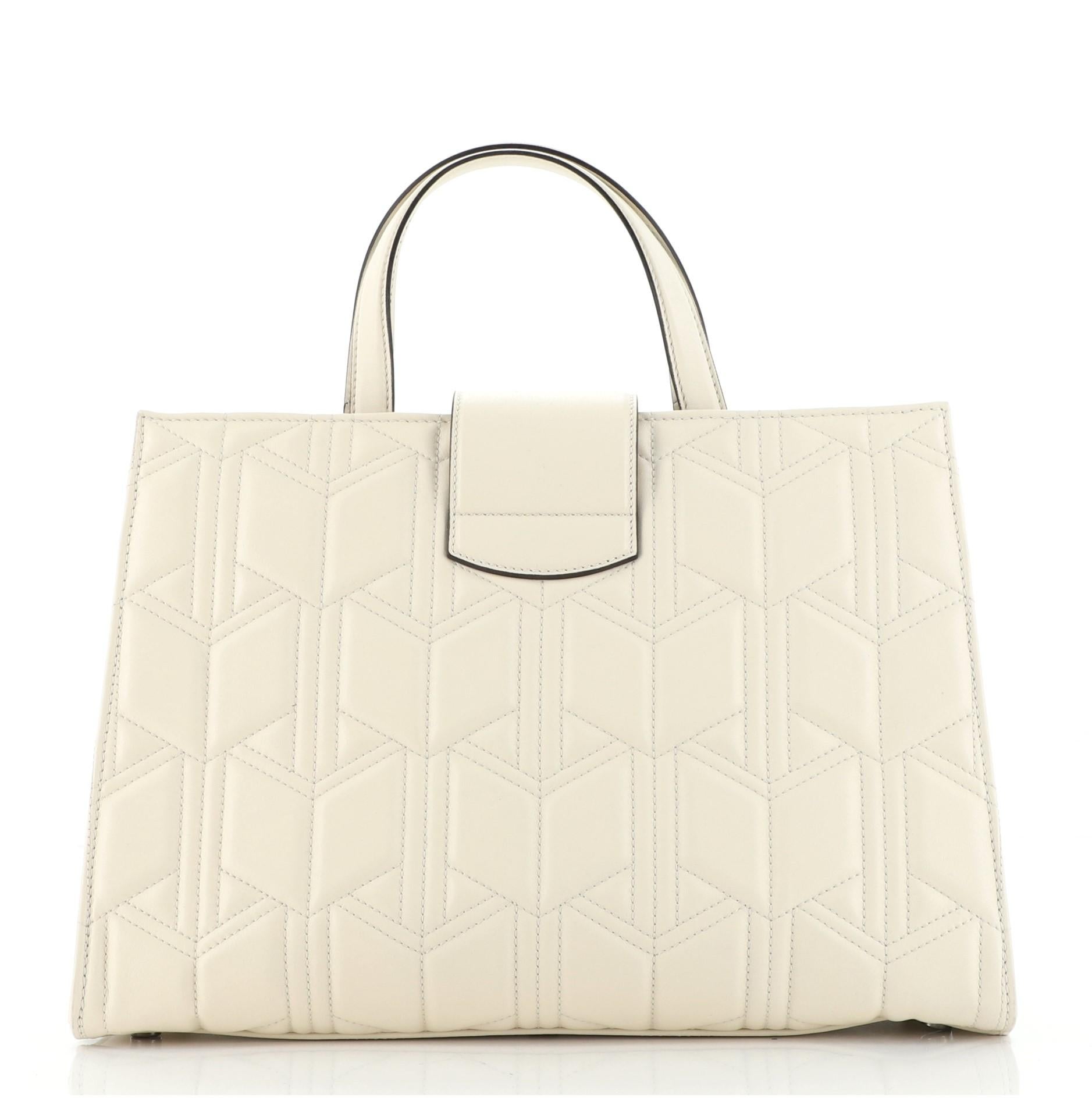 Gucci Dionysus Convertible Tote Matelasse Leather Large In Good Condition In NY, NY