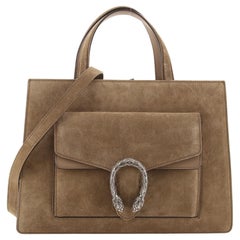 Gucci Dionysus Convertible Tote Suede Medium