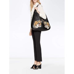 Gucci Dionysus Embroidered Maxi Leather Hobo Bag