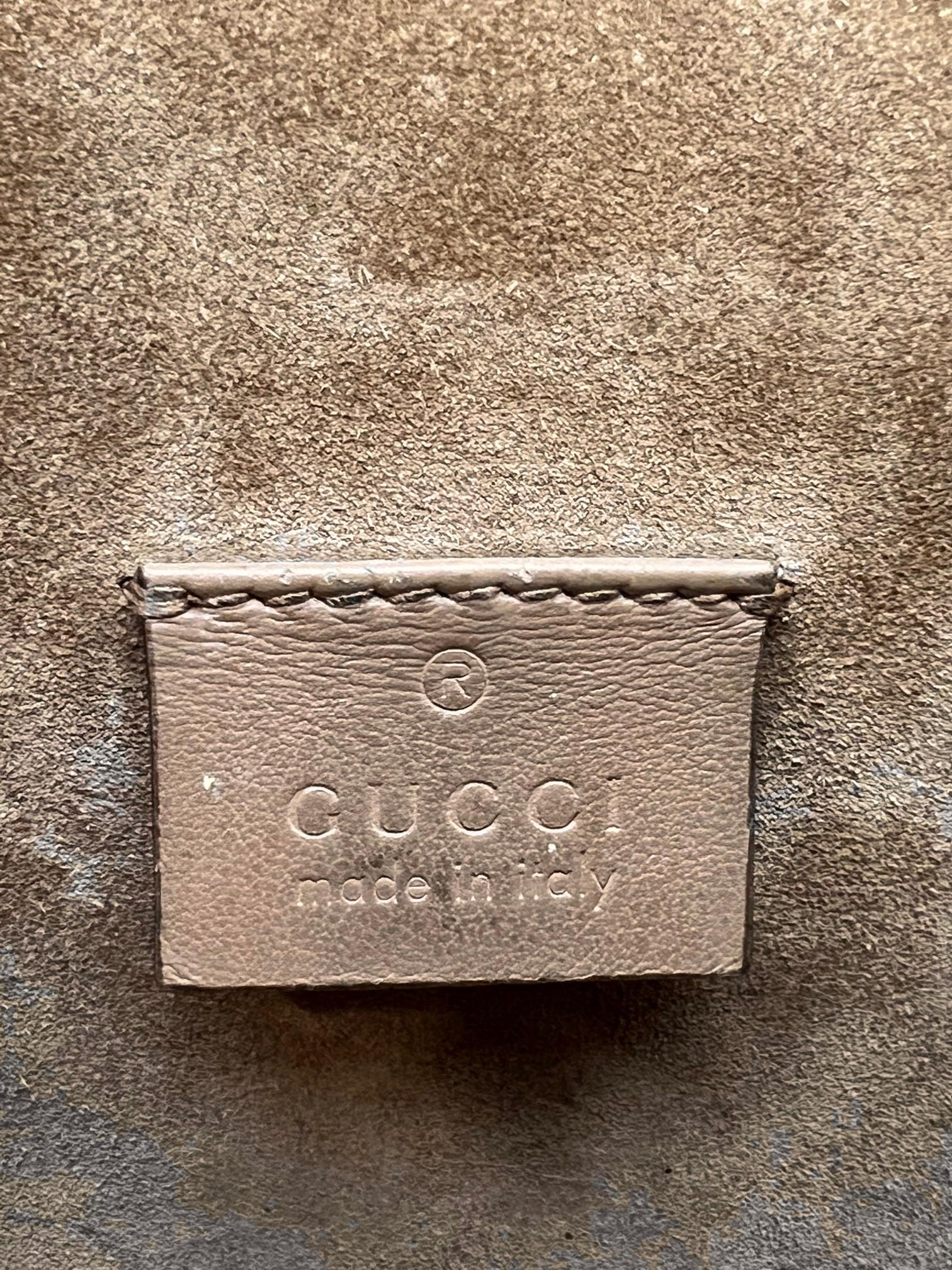 GUCCI Dionysus GG Supreme Beige Mini Bag   4